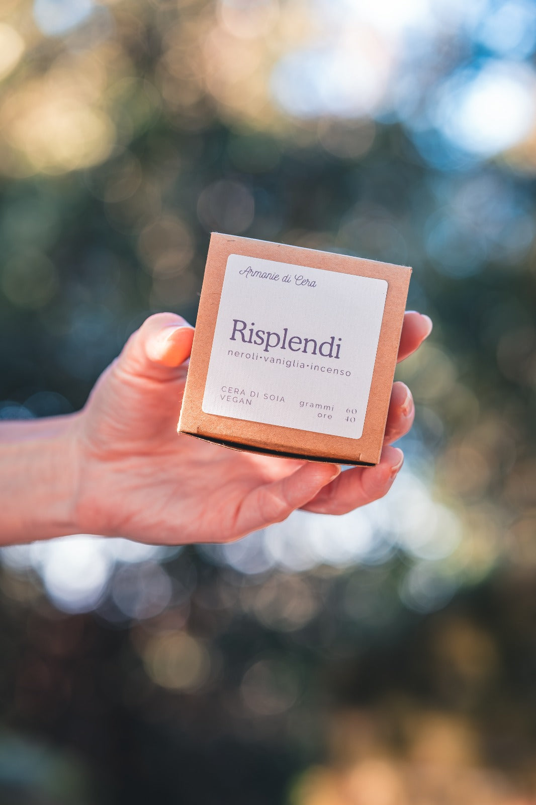 🌙  BOX SCOPERTA • 3 confezioni 30g + Bruciatore mezzaluna Bianca