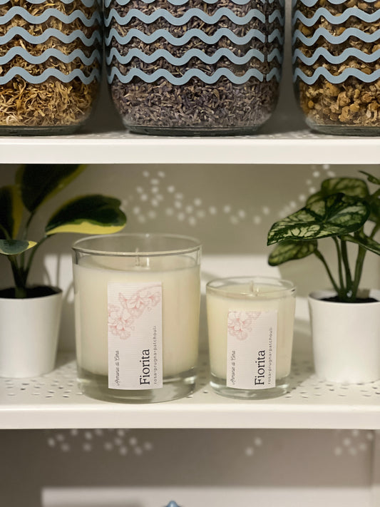 Candele Fiorita • rosa, prugna e patchouli