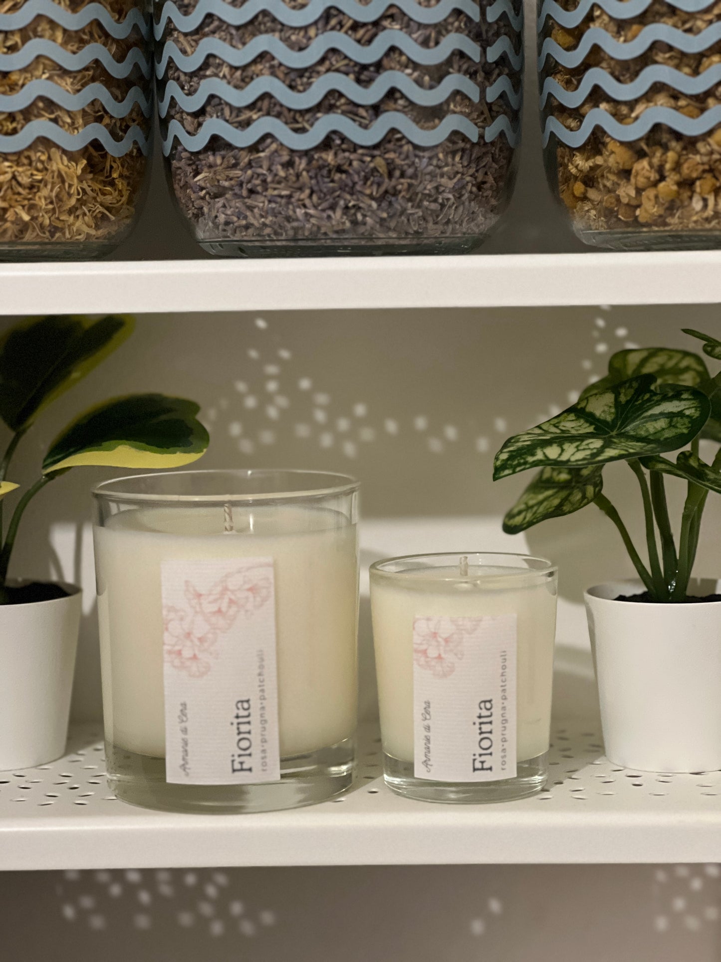 Candele Fiorita • rosa, prugna e patchouli