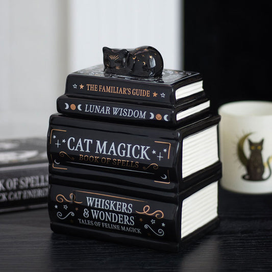 Bruciatore Libri con gattino