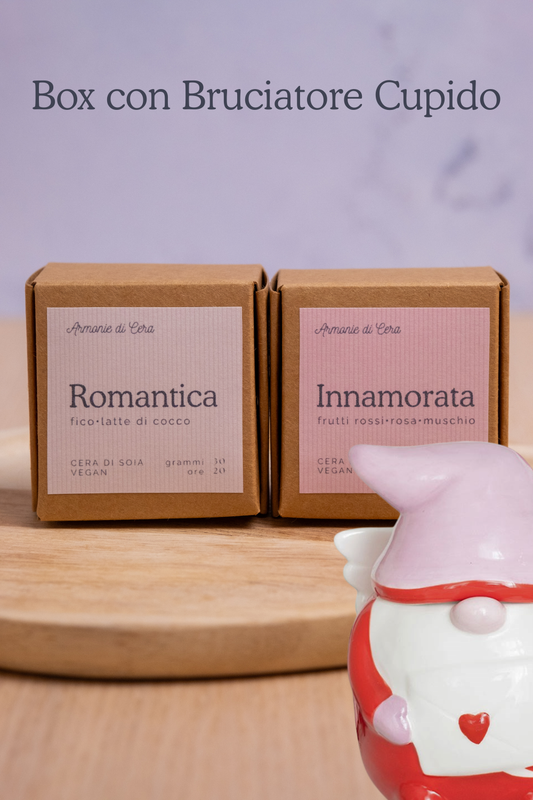 Box Cupido + cialde San Valentino