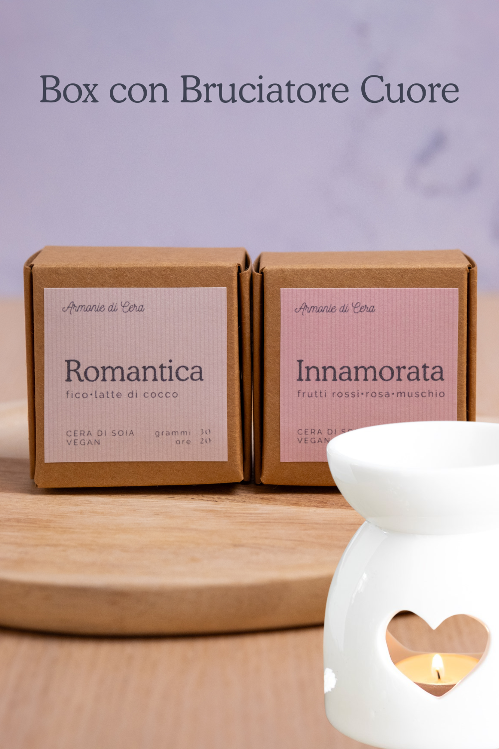 Box Cuore Bianco + cialde San Valentino