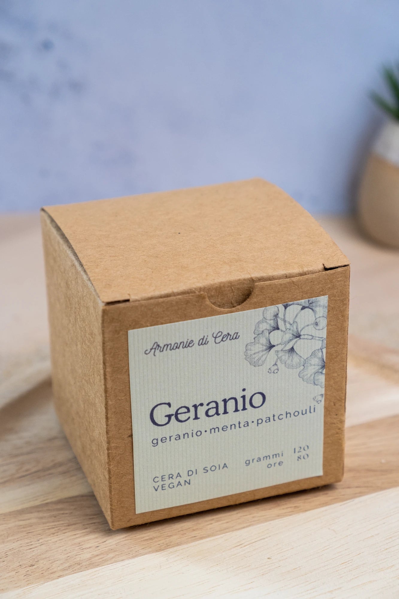 Geranio • geranio, menta e patchouli