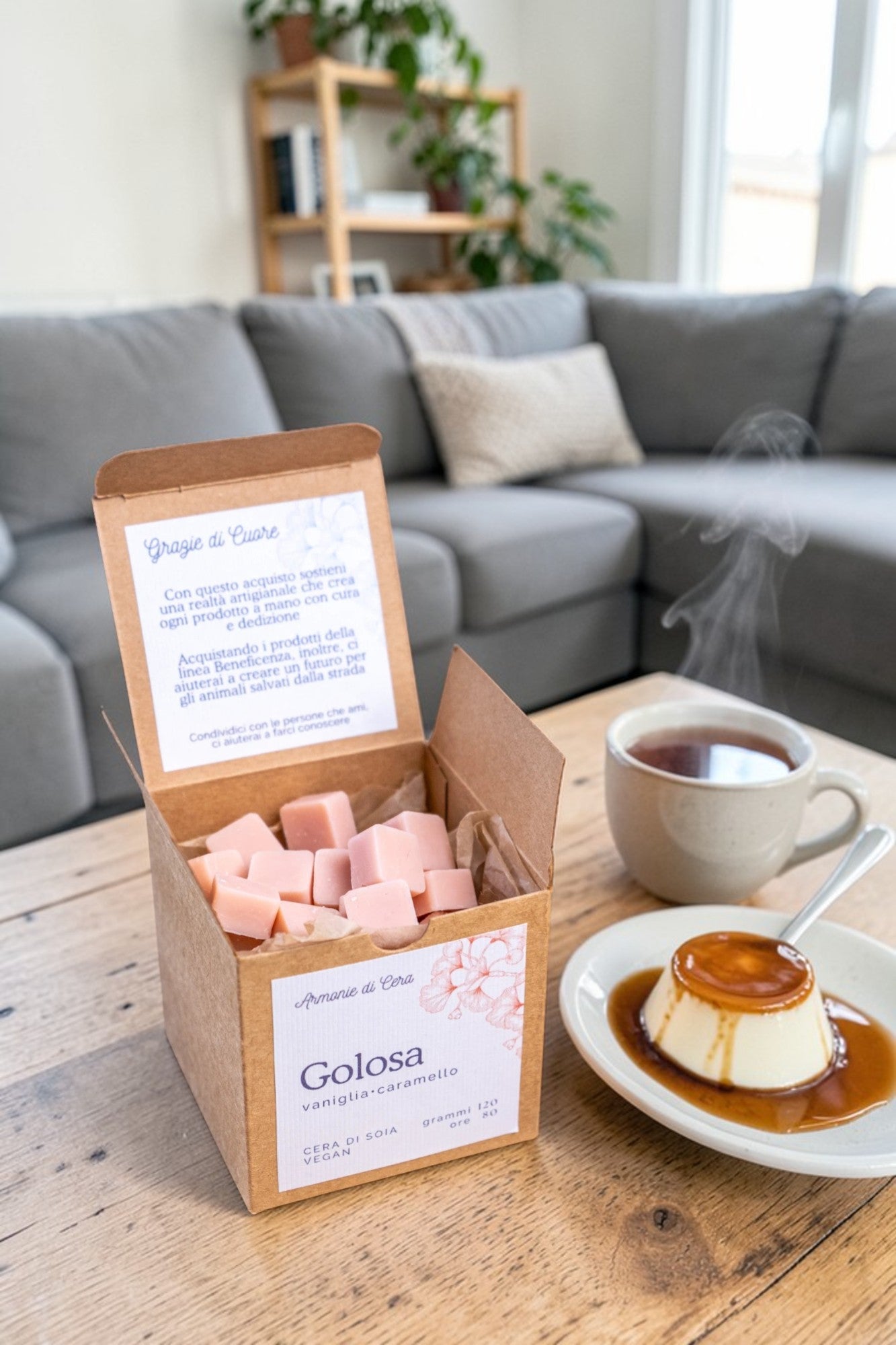 Golosa • vaniglia e caramello