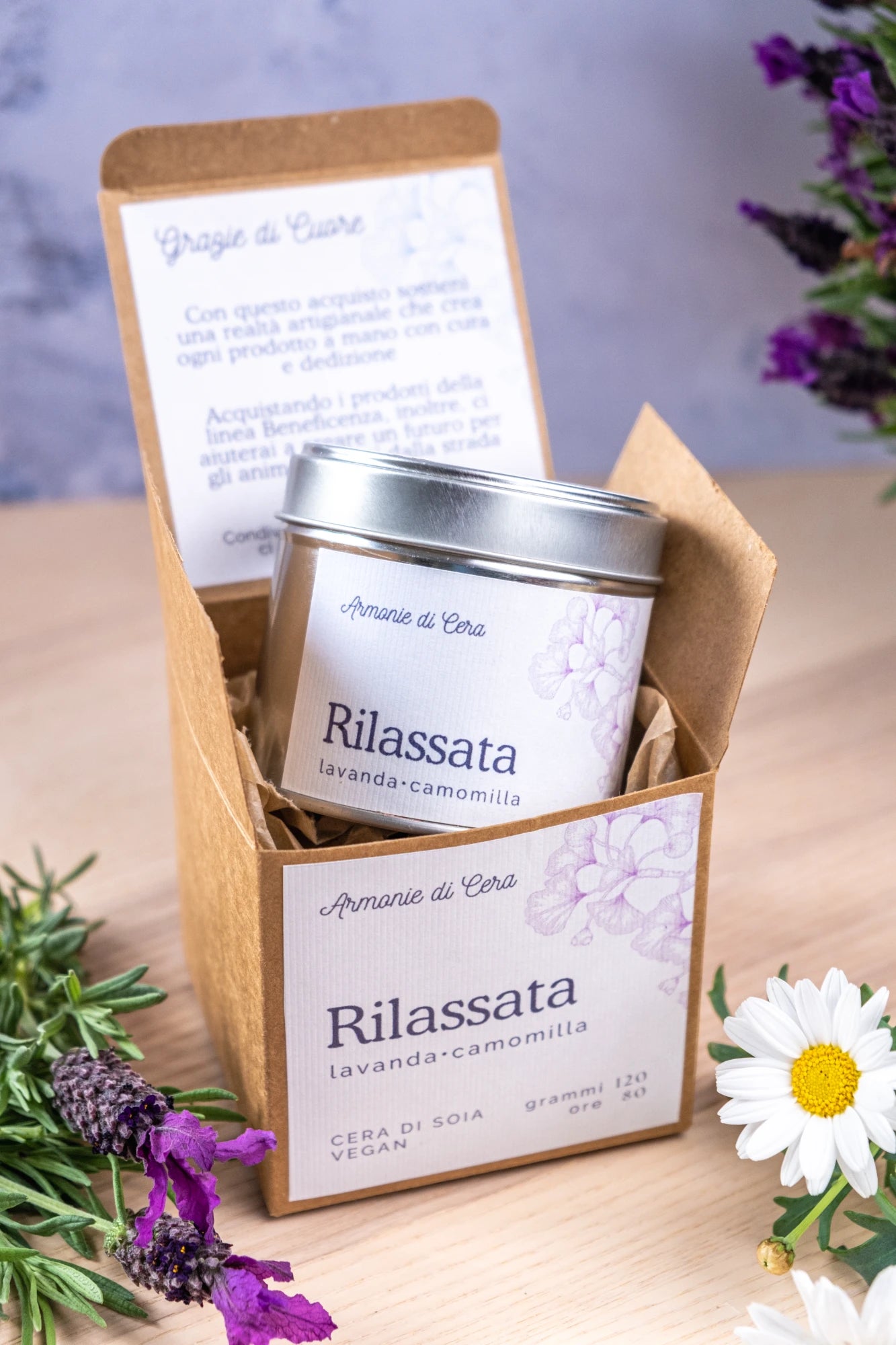 Rilassata • lavanda e camomilla