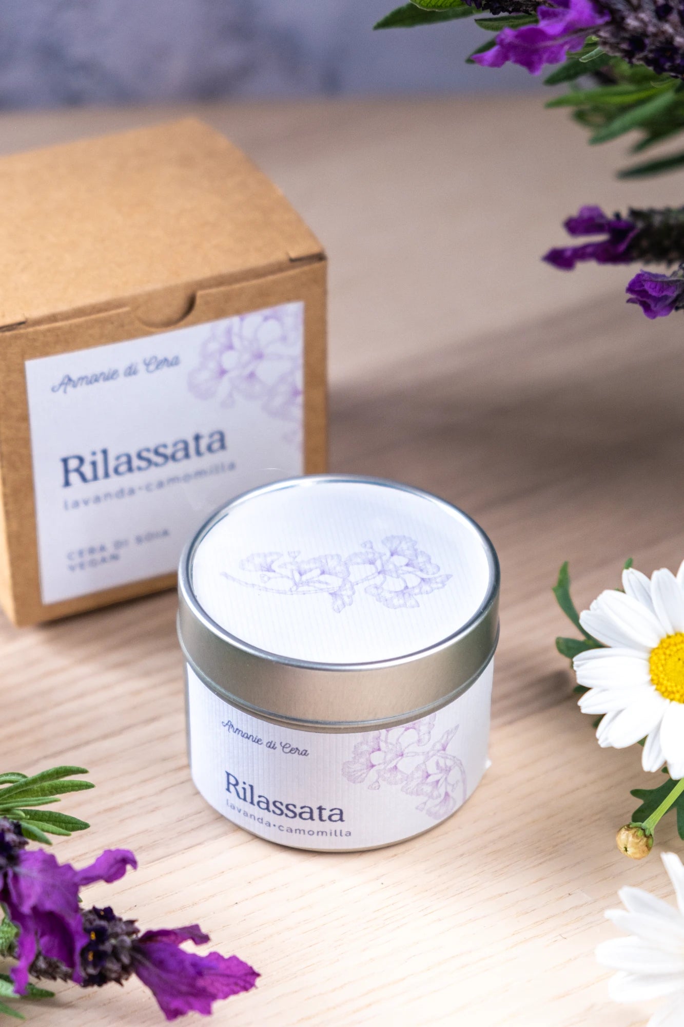 Rilassata • lavanda e camomilla