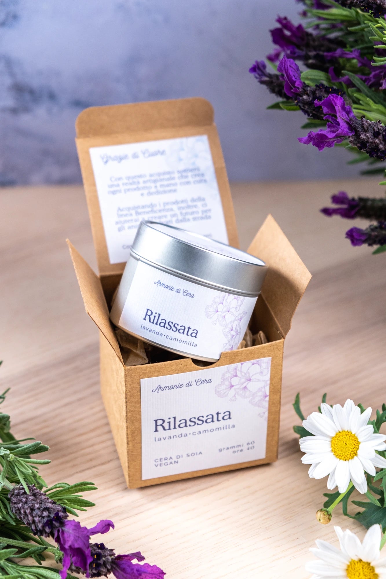 Rilassata • lavanda e camomilla