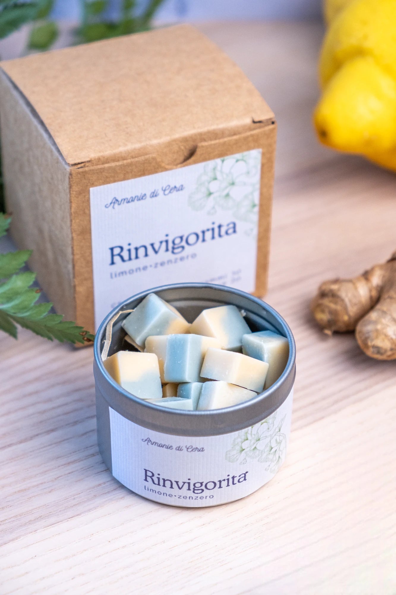 Rinvigorita • limone e zenzero